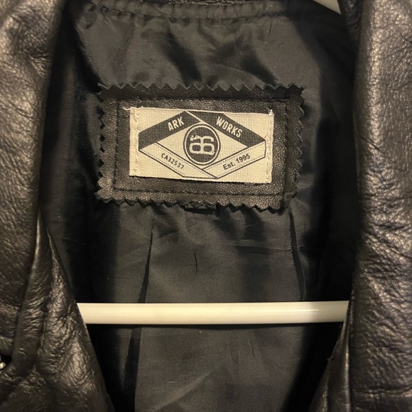 Repurposed Leather Jacket. - Picture 2 of 6